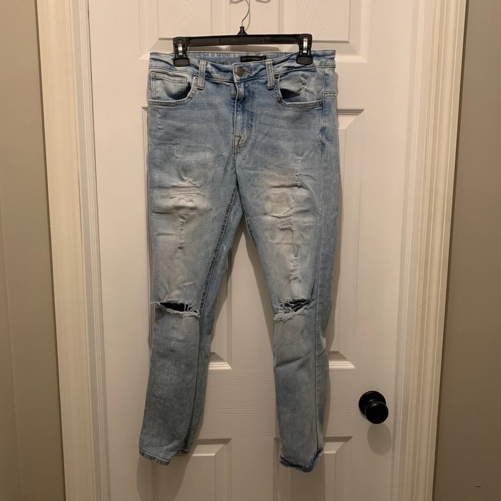 Distressed Jeans